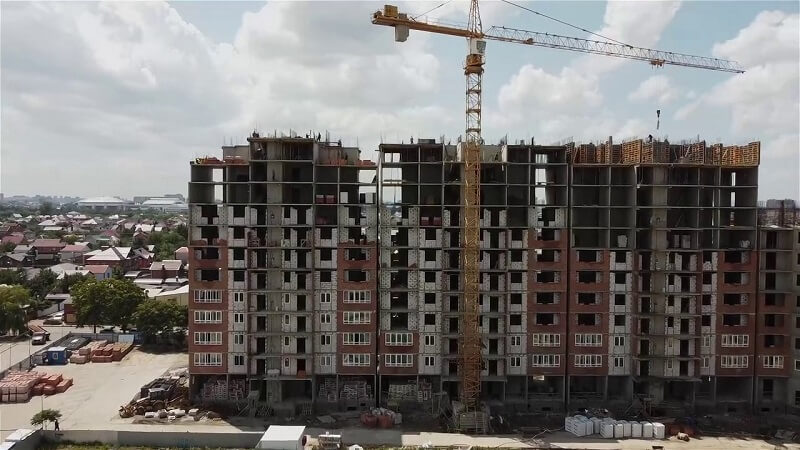 Фотоотчет о ходе строительства ЖК Зеленодар июль 2022 (2)