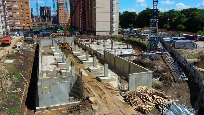 Фотоотчет о ходе строительства ЖК Абрикосово июнь 2022 (1)
