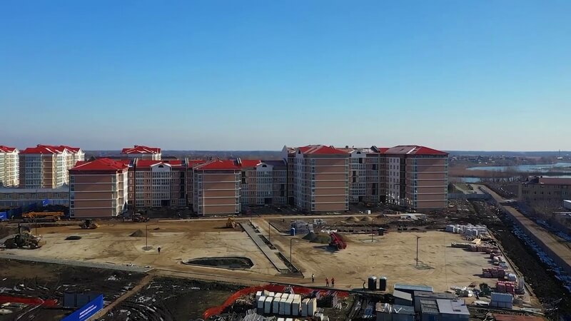 Фотоотчет о ходе строительства ЖК Белые росы март 2022-02