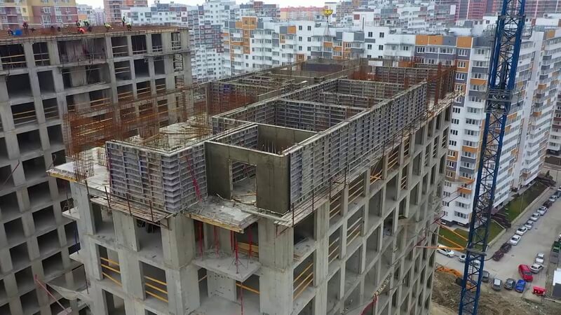 Фотоотчет о ходе строительства ЖК Босфор март 2022-03