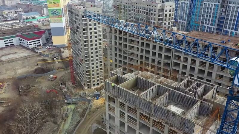 Фотоотчет о ходе строительства ЖК Босфор март 2022-09