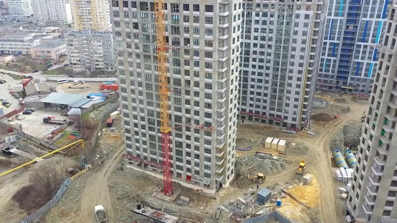 Фотоотчет о ходе строительства ЖК Босфор март 2022-12