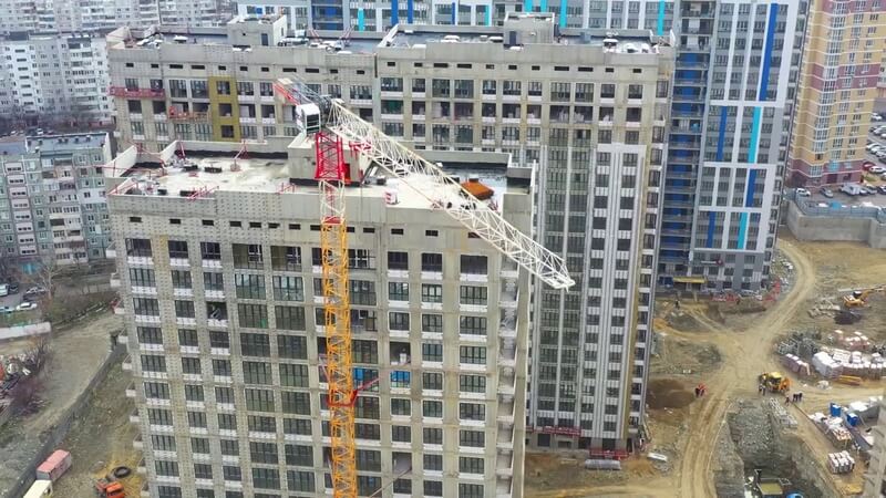 Фотоотчет о ходе строительства ЖК Босфор март 2022-14