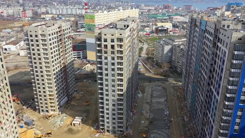 Фотоотчет о ходе строительства ЖК Босфор март 2022-18