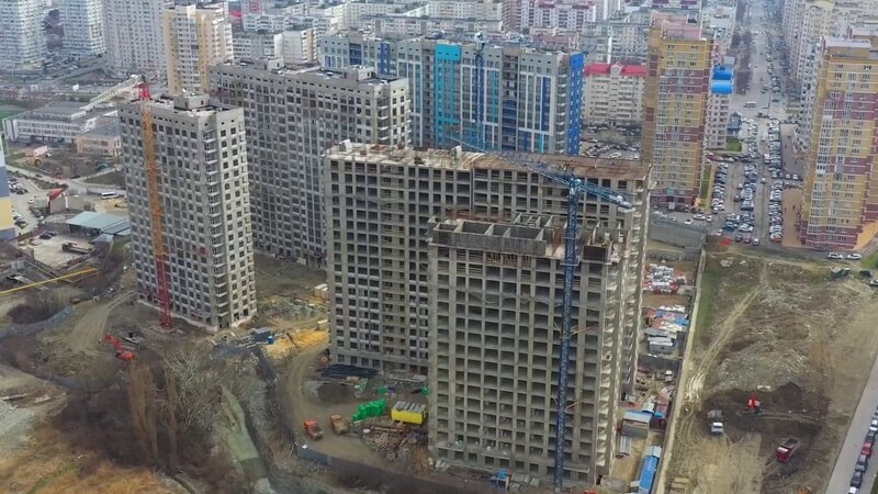 Фотоотчет о ходе строительства ЖК Босфор март 2022-21