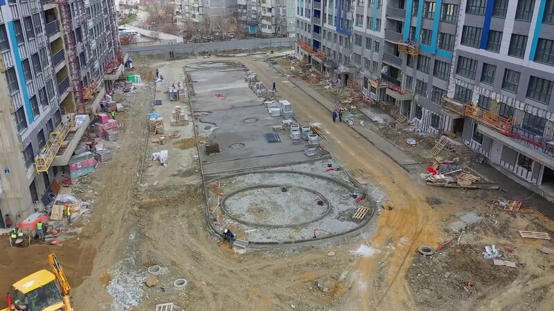 Фотоотчет о ходе строительства ЖК Босфор март 2022-24