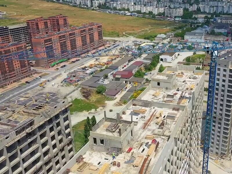 Фото отчет о ходе строительства ЖК Босфор июнь 2022 (3)