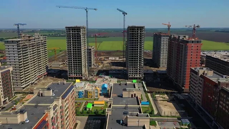 Фотоотчет о ходе строительства ЖК Родные просторы май 2022 (6)