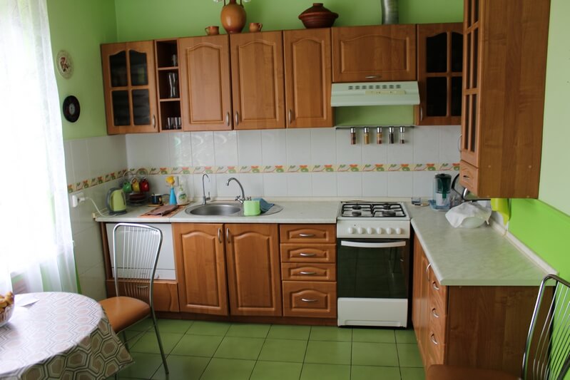 Фото кухни готового дома в Краснодаре 214 м2