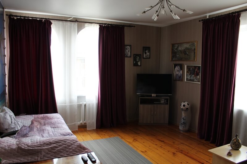 Фото спальни готового дома в Краснодаре 214 м2 (7)