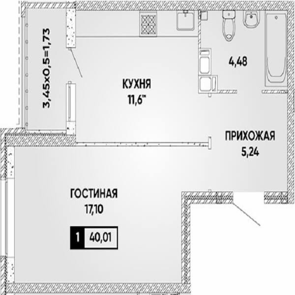 ЖК Достояние Краснодар планировки квартир