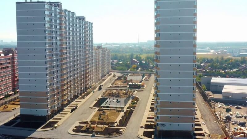 Ход строительства ЖК Светлоград, Краснодар октябрь 2022 (4)