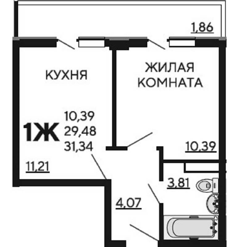 ЖК Краски Краснодар купить квартиру 1 комнатную